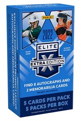 2022 Panini Elite Extra Edition MLB Baseball Hobby Box